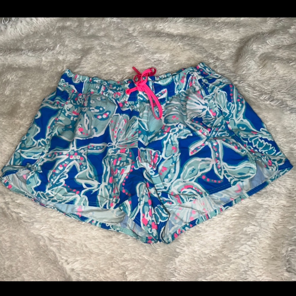 Lilly Pulitzer Luxletic Athletic Shorts size S